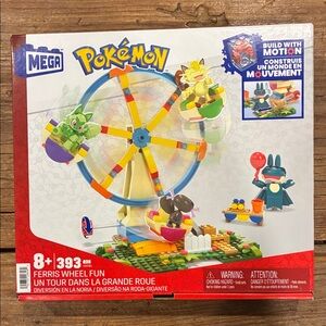 NEW - Pokémon Mega Construct Ferris Wheel Fun